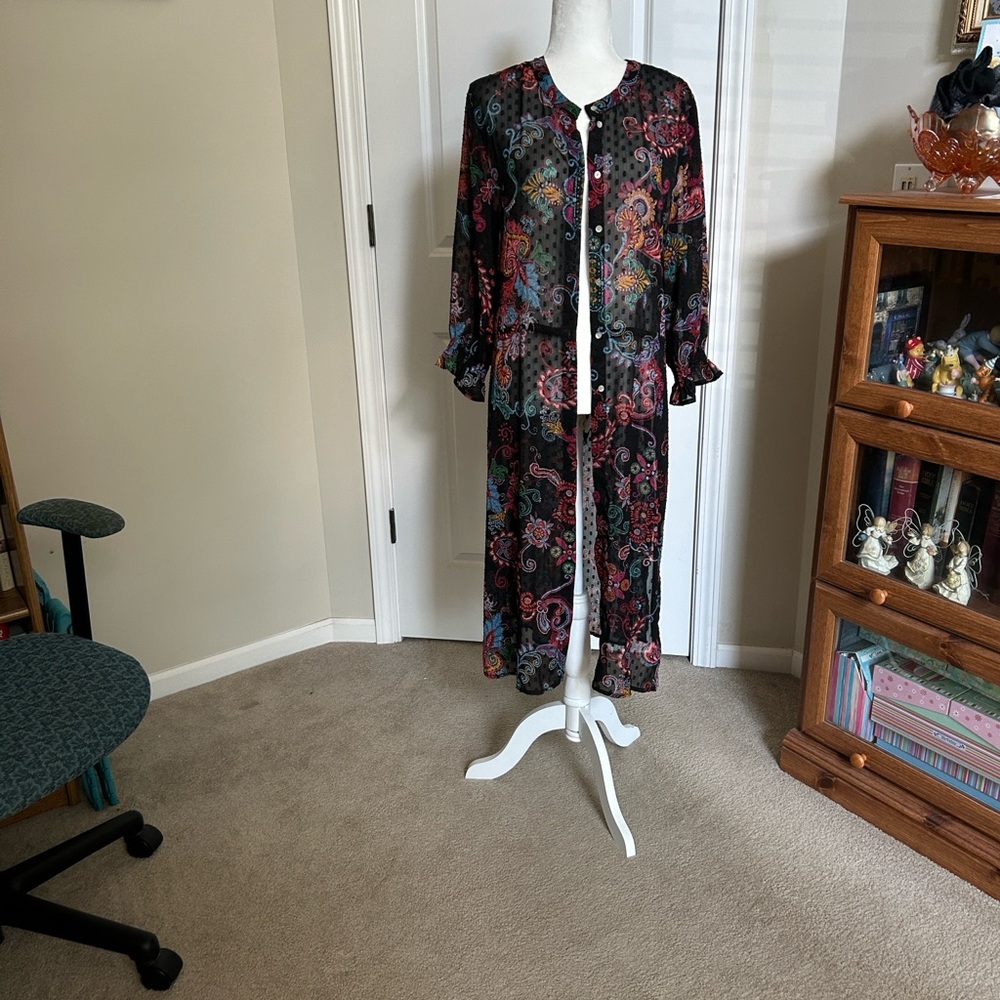 Chenault Multicolor Paisley Cardigan